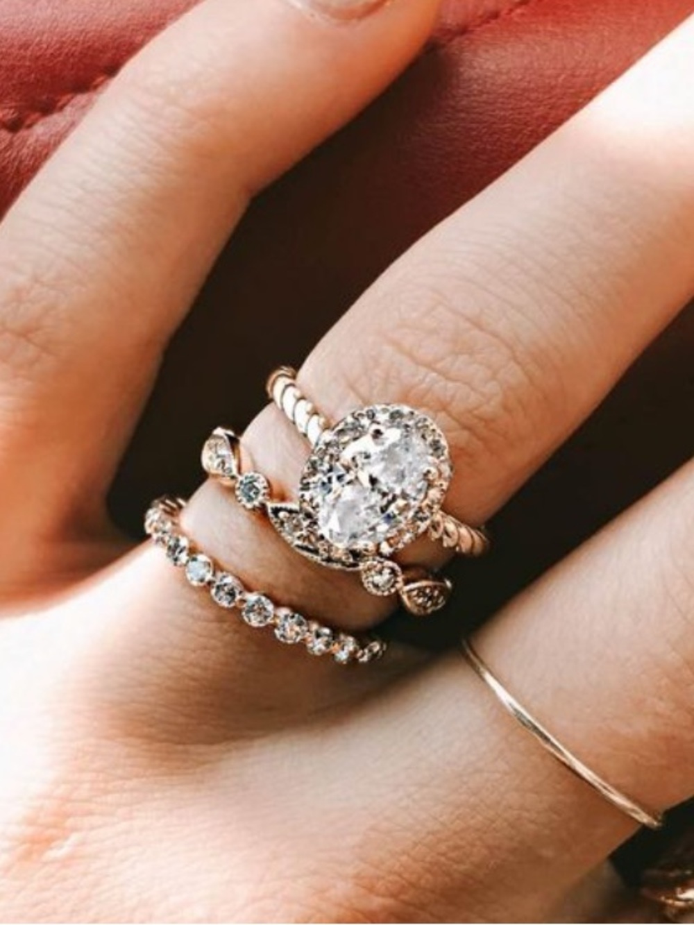14k Yellow Gold 1.2 ct Oval Diamond Ring